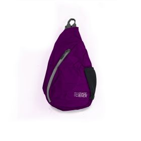 Osage River Taber Sling Bag - Purple/gray