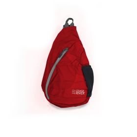 Osage River Taber Sling Bag - Red/gray