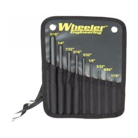 Wheeler Roll Pin Punch Set - 9 Piece