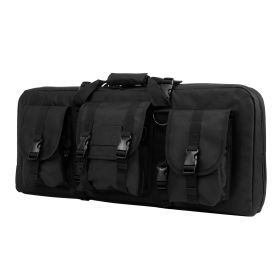 Vism AR15 and AK Deluxe Double Carbine Pistol Case-Black