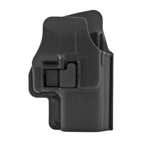 Galaxy Hard Shell Side Arm Pistol Holster - Black