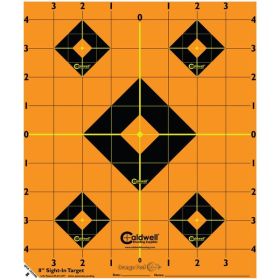 Caldwell 8in Sight-In Target 25 Sheets