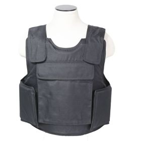 Vism Outer Carrier Vest w 4 3A Ballistic Panels-Black Med