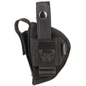 Bulldog Belt and clip ambi holster w/clam shell packaging compact auto 2 1/2 - 3 3/4